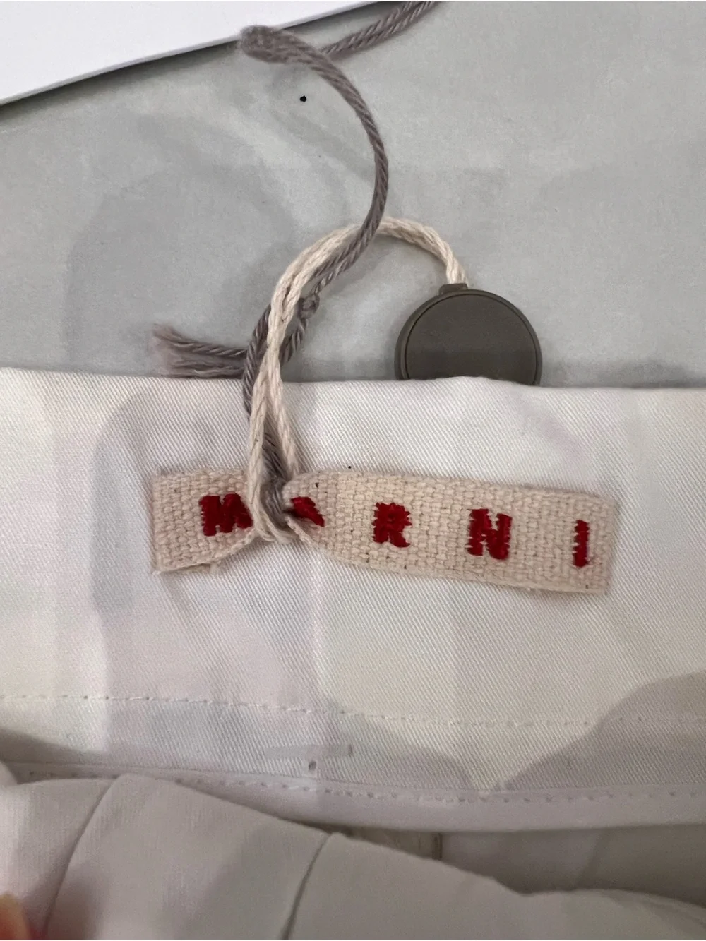 Marni Kids Saylor style white Pants